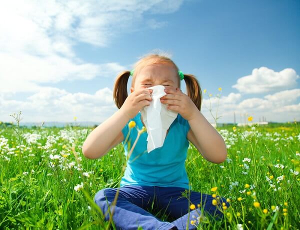 علائم آلرژی در کودکان